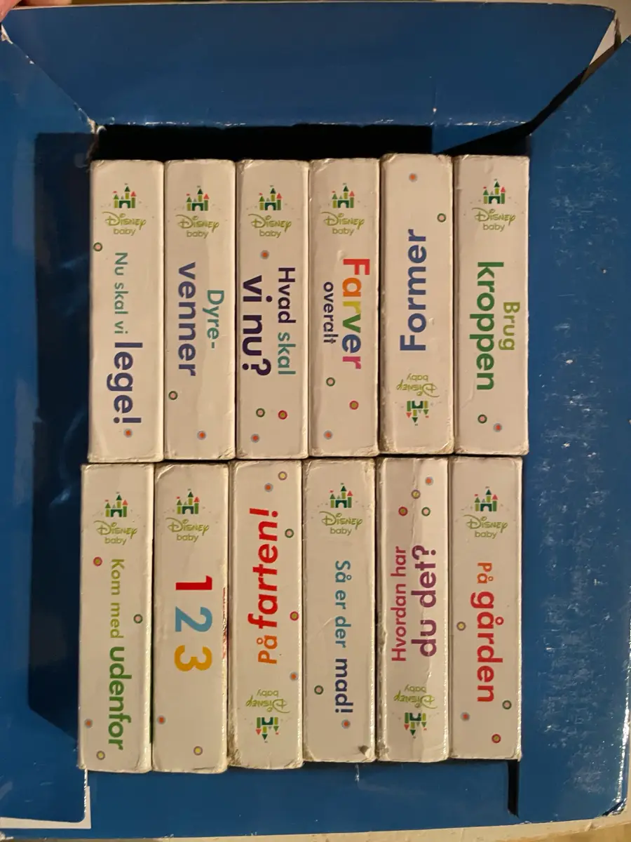 Disney baby bibliotek 12 bøger