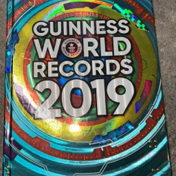 Guinness World rekords 2019 Bog