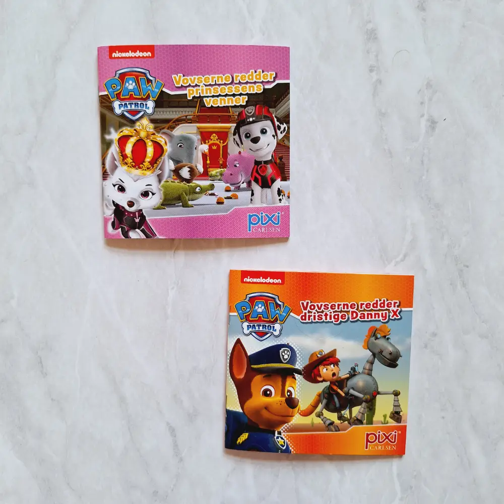 Ukendt 2 stk Paw patrol pixi bøger