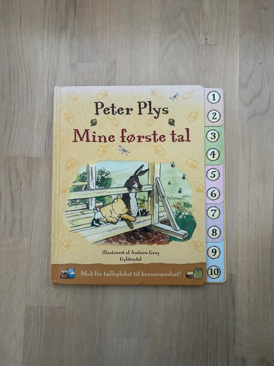 Mine Første Tal - Peter Plys Bog