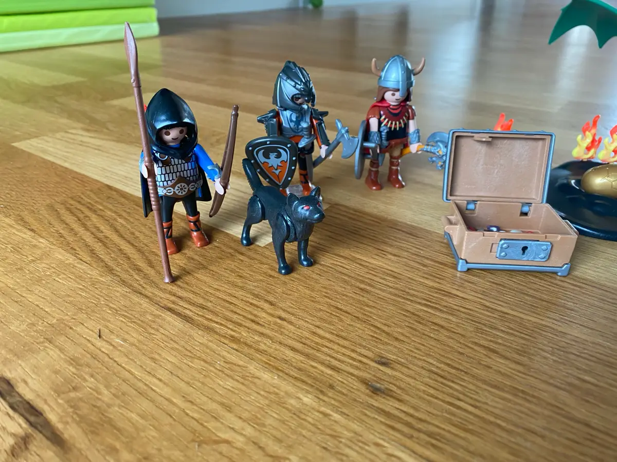 Playmobil Ridder viking drage