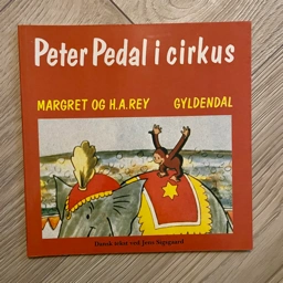 Peter pedal i cirkus Fin Peter pedal bog