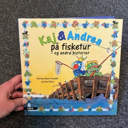 Kaj  Andrea på fisketur Bog