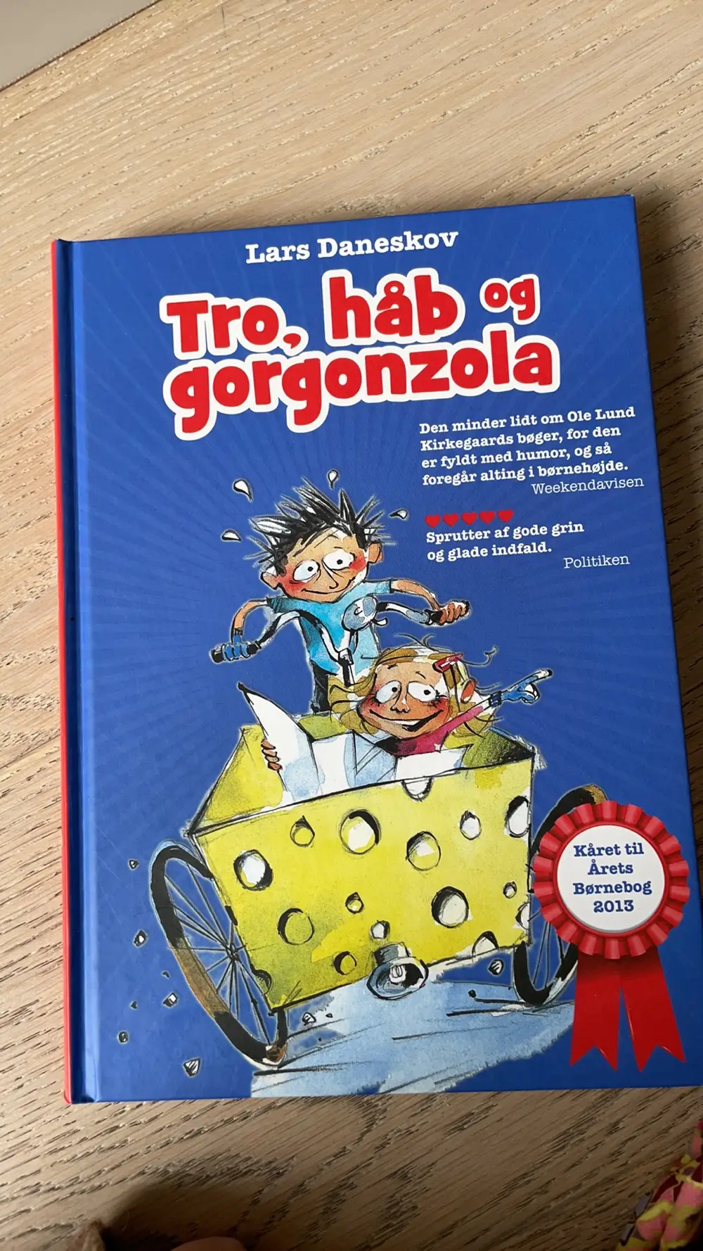 Tro håb og gorgonzola Bog