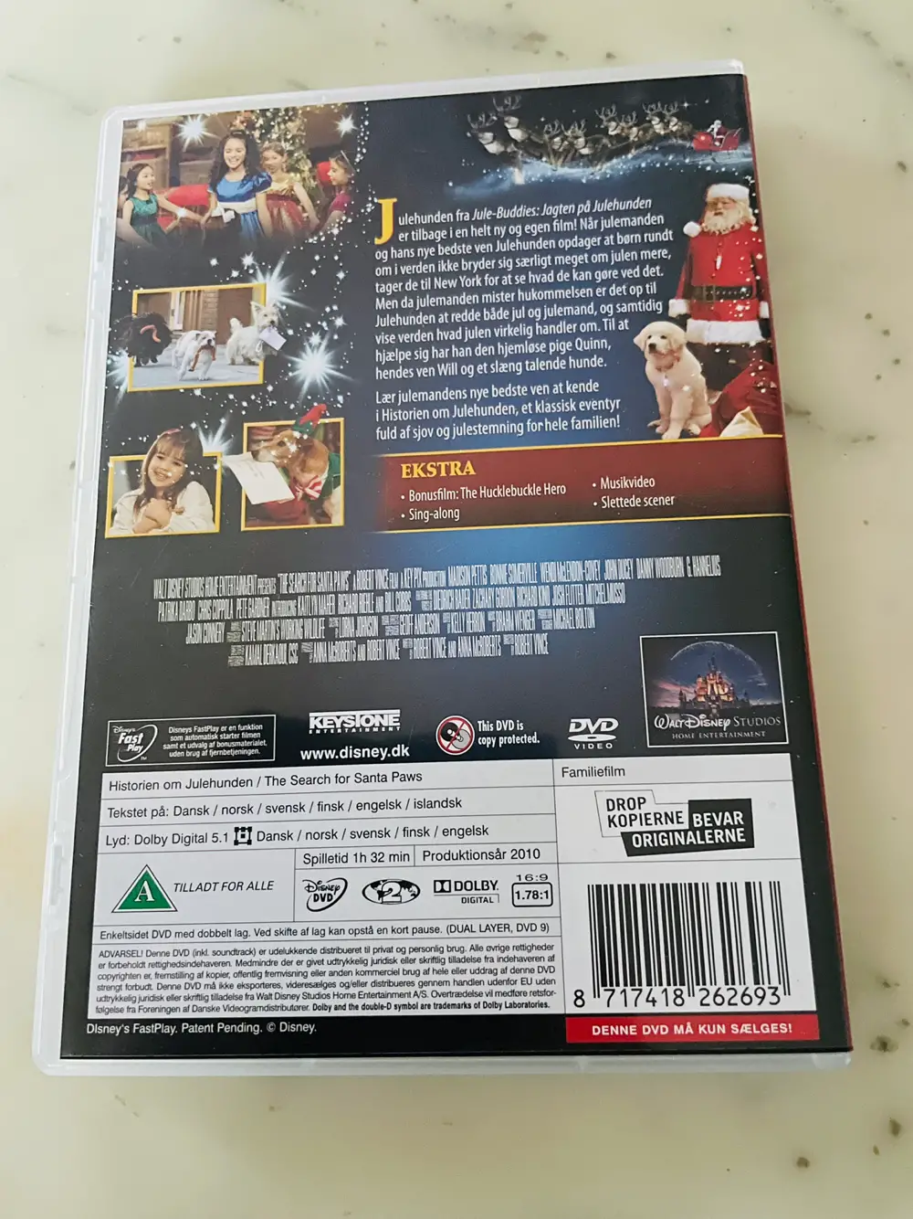 Disney  Jule Hunden Dvd film