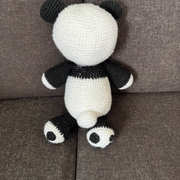 Hjemmelavet Bamse panda