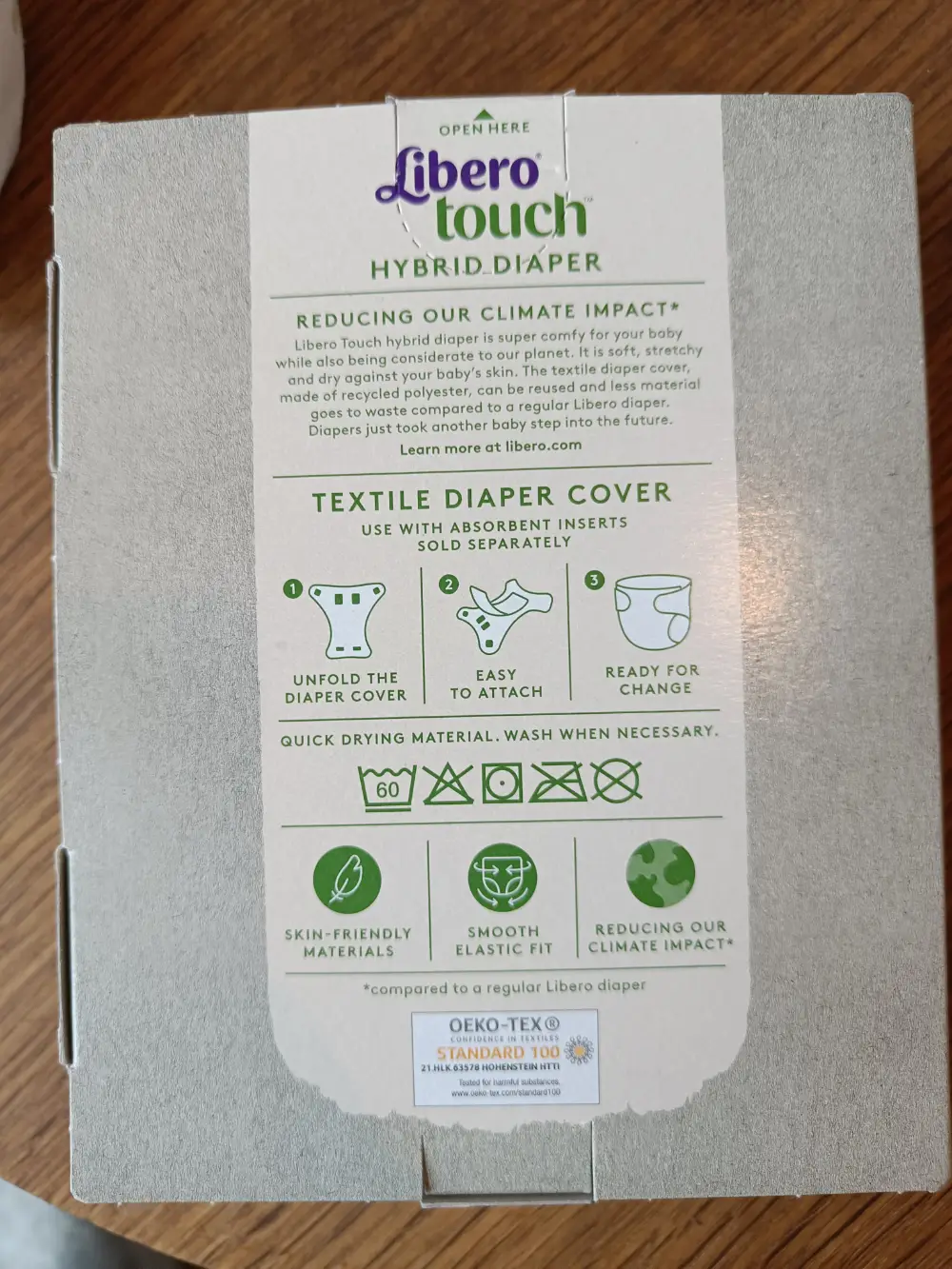 Libero Touch hybrid diaper S