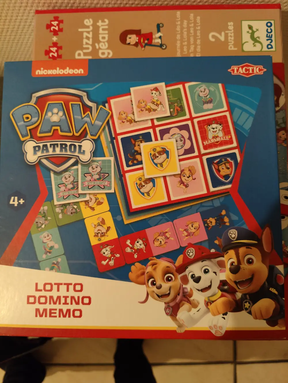 Tactic Pixeline og Paw Patrol spil