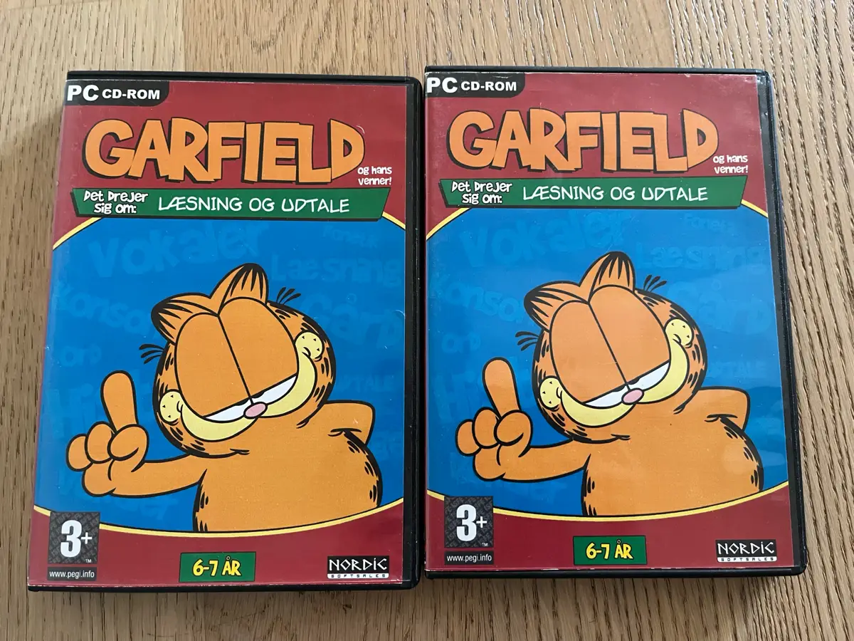 Garfield Barbie Fætter kanin PC spil