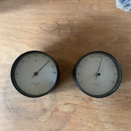 Georg Jensen Barometer og hygrometer