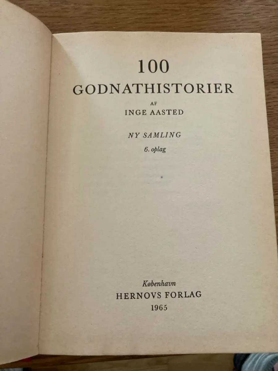 100 Godnathistorier Bog