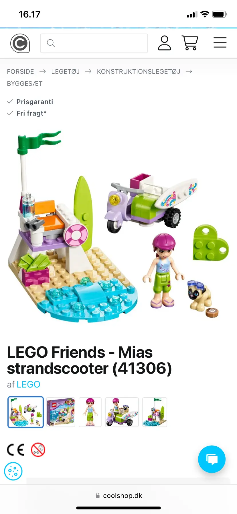 LEGO Friends Strandscooter