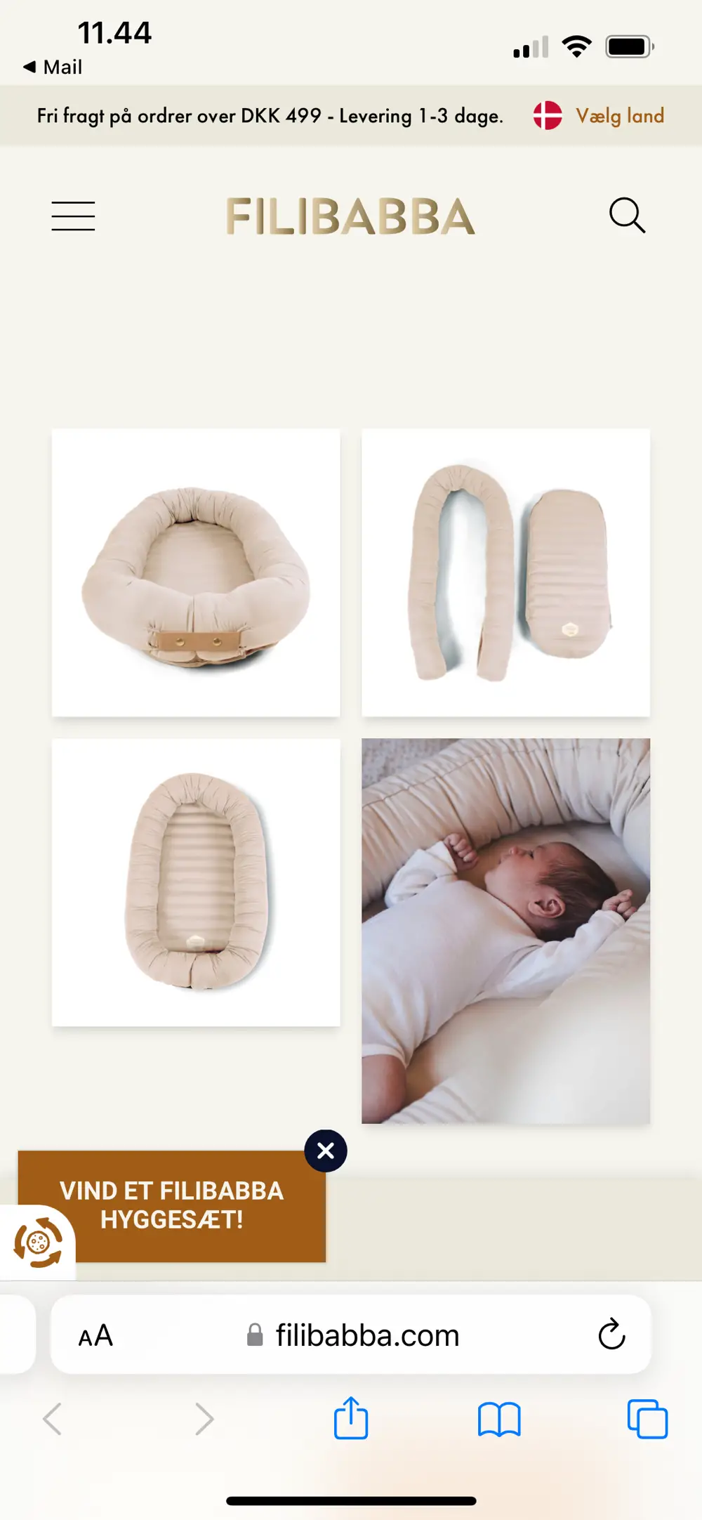 Filibabba Babynest