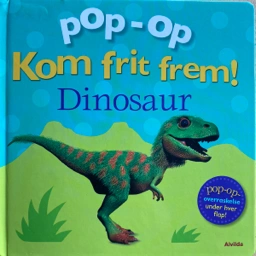 Kom frit frem Dinosaur Pop-op bog