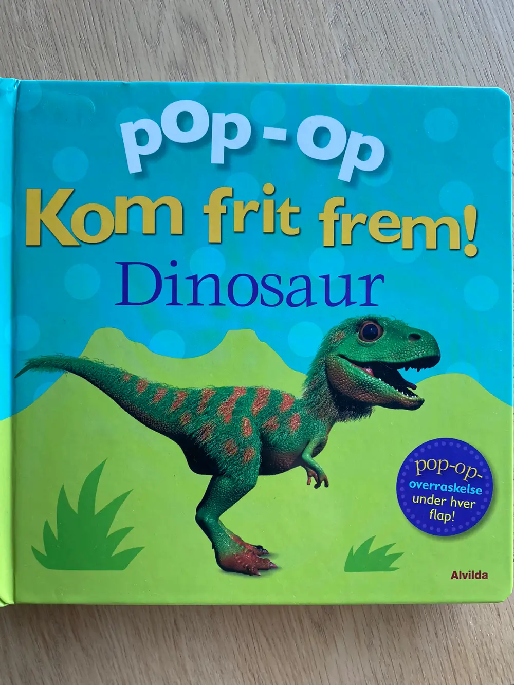 Kom frit frem Dinosaur Pop-op bog