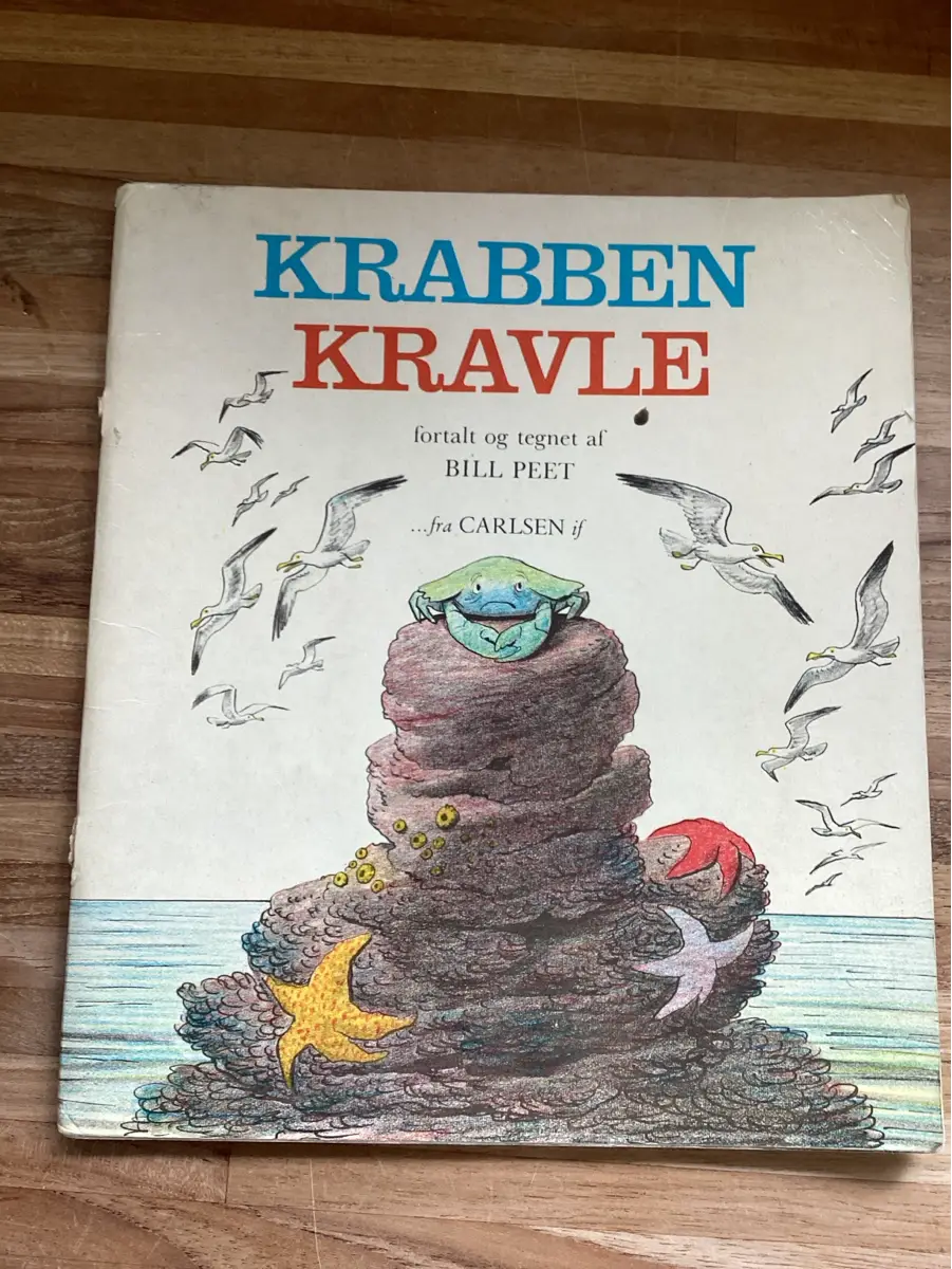 Krabben Kravle Bill Peet bog