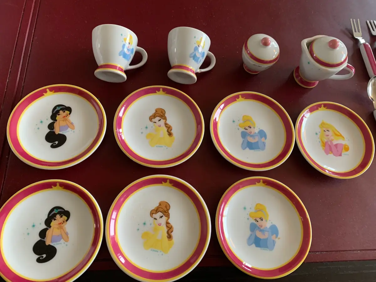 Porcelæn Disney kaffestel