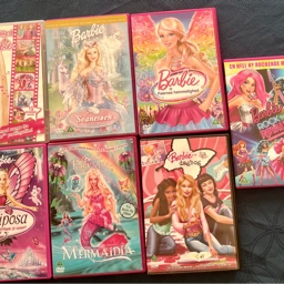 Barbie DVD film barbiefilm dvd-film Prinsesse Barbie serie og film