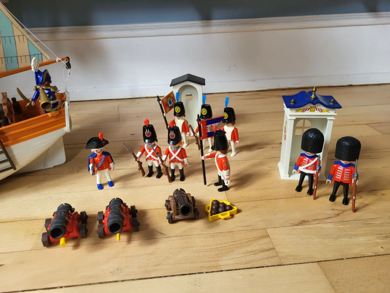 Playmobil Skib soldater tømmerflåde