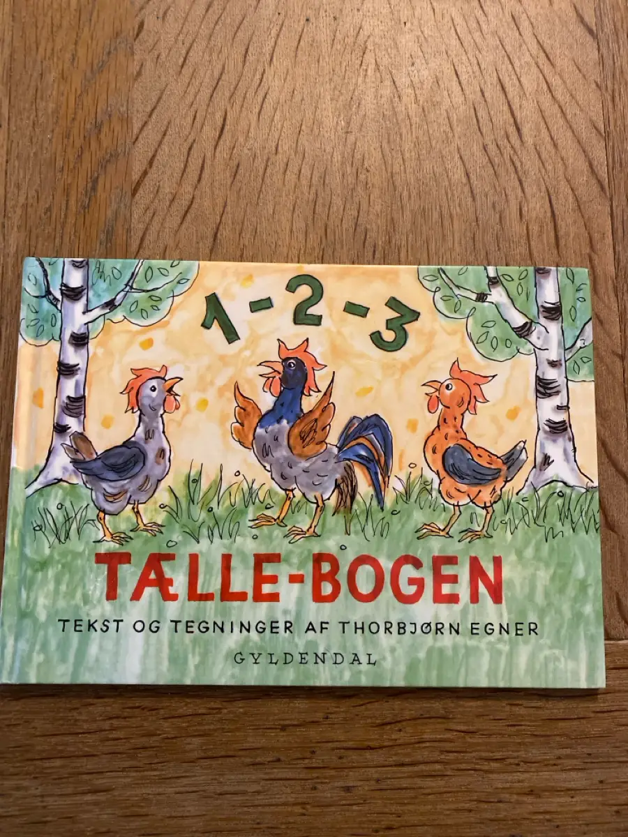 1-2-3 Tælle-bogen Bog