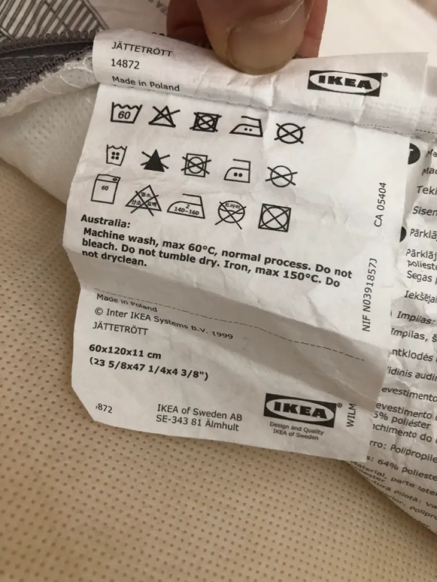 IKEA Tremmeseng og madras