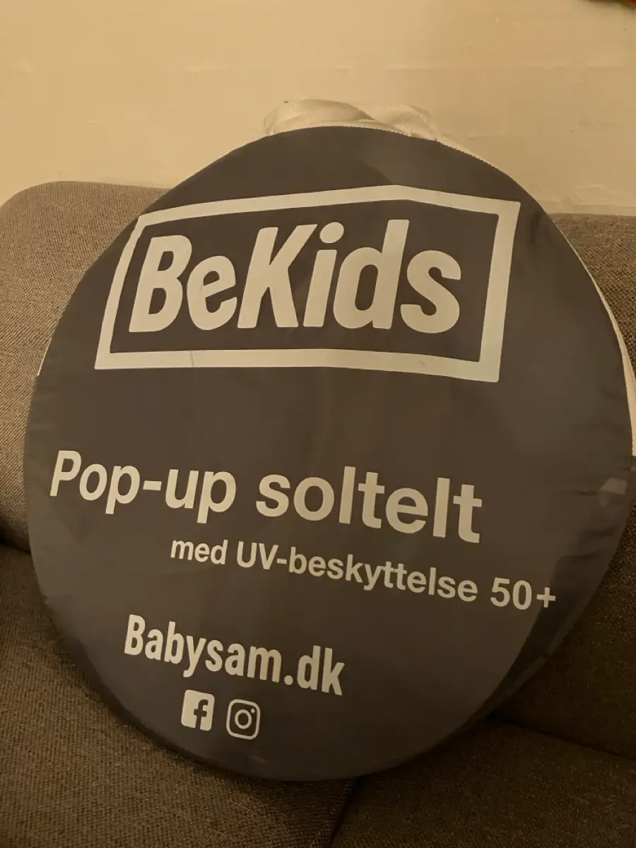 Be kids Pop-up soltelt med uv-beskytte