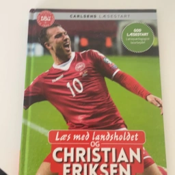 Læs med landsholdet  Christian Eriksen Bog