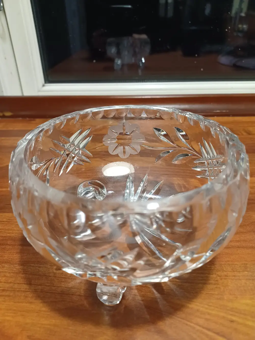 Ukendt Vintage krystal skål