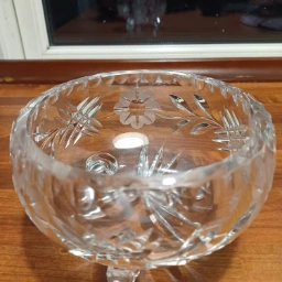 Ukendt Vintage krystal skål