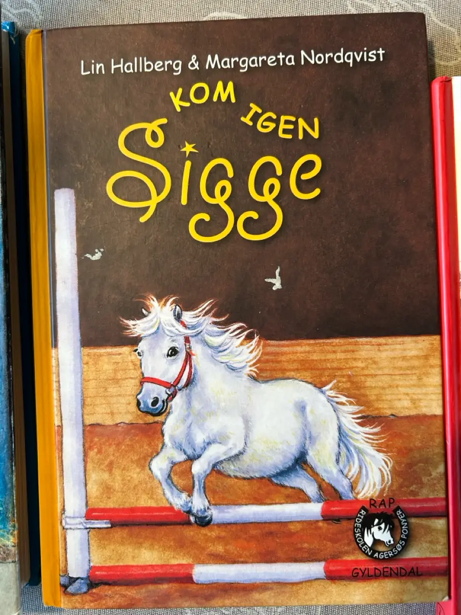 Sigge-bøger nr 1-4 Sigge bog 1+2 3 og 4