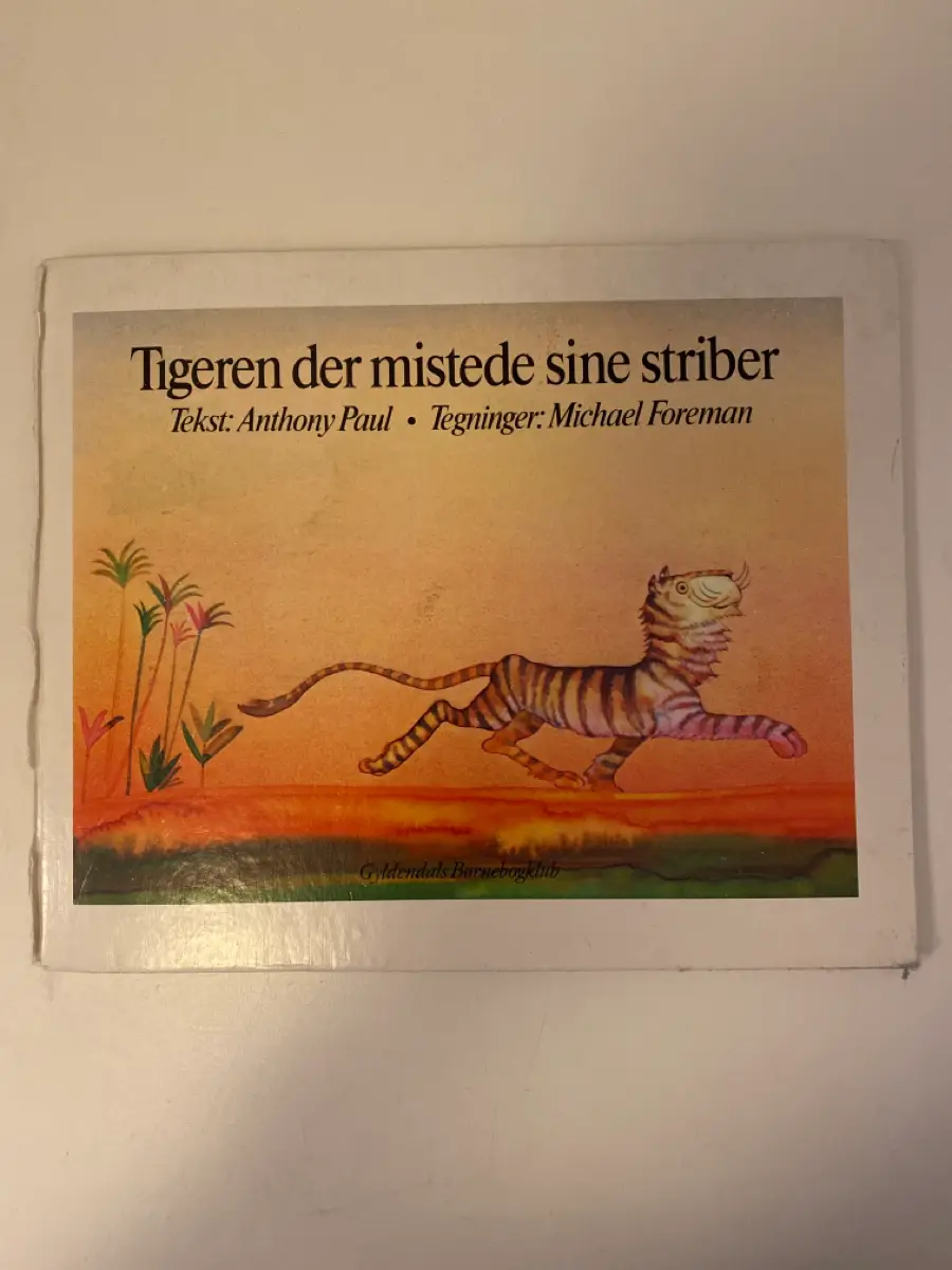 Tigeren der mistede sine striber Bog