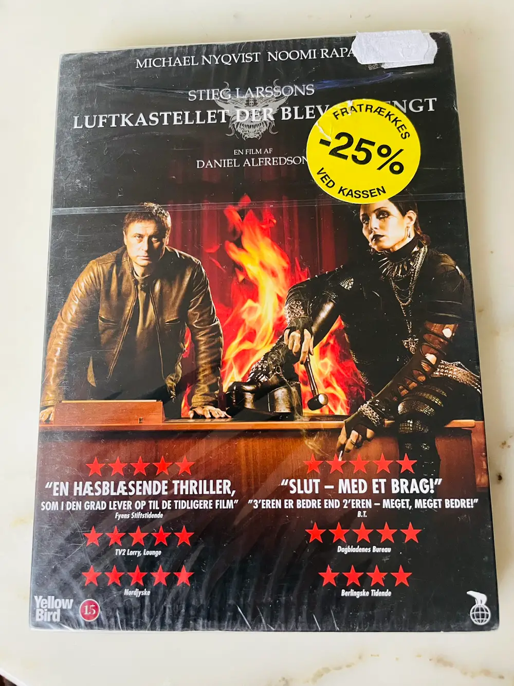 Luftkastellet der blev sprængt Dvd film