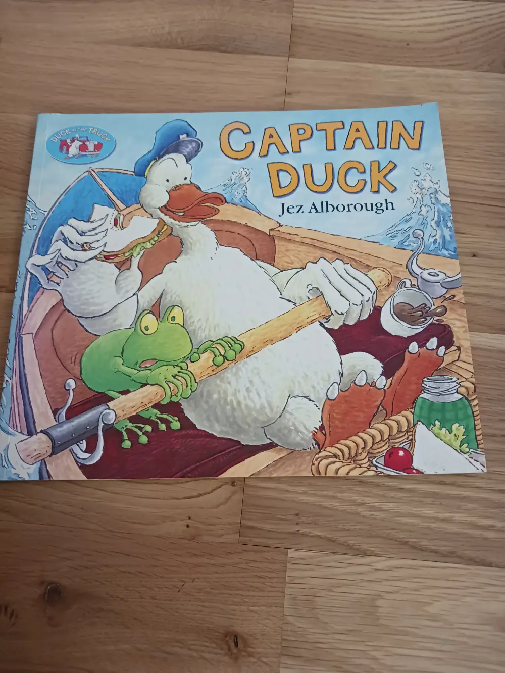 Captain Duck Bog på engelsk/book in english