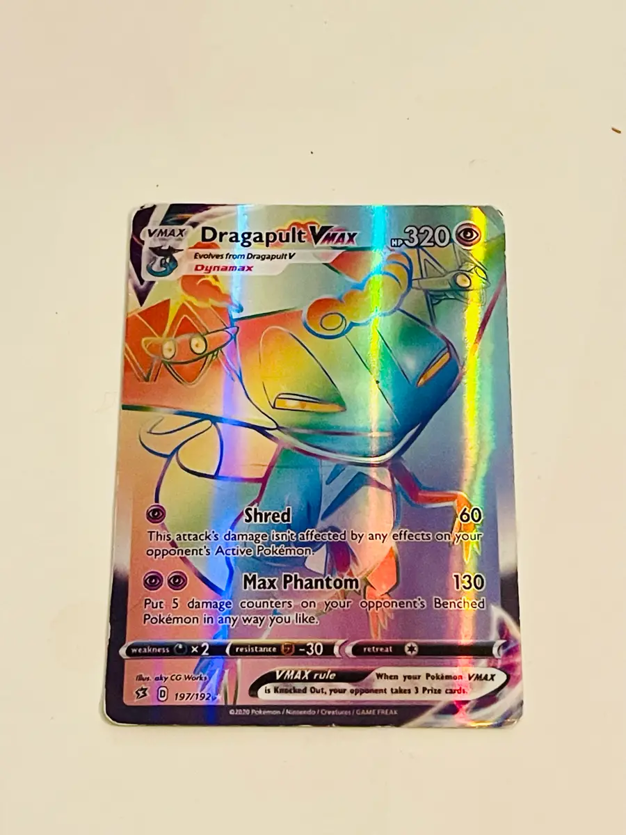 Pokémon Dragapult Hyper Rare VMAX