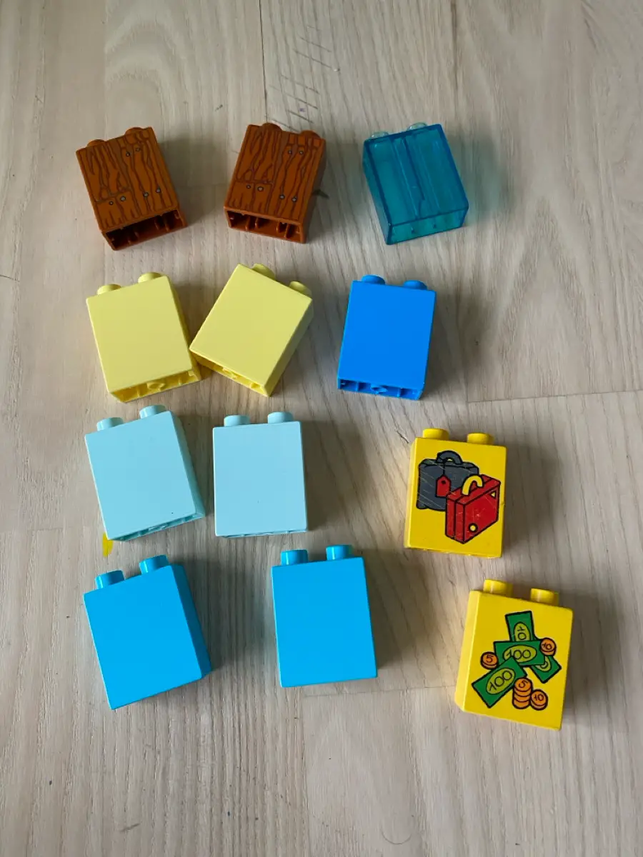LEGO Duplo Kasse + plade