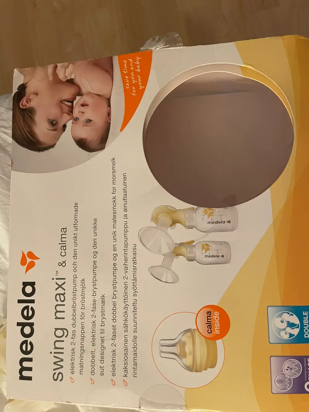 Medela Dobbelt elektrisk bryst pumpe