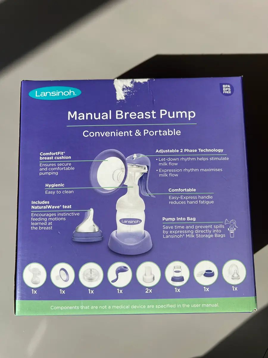 Lansinoh Manual Breast pump Brystpumpe