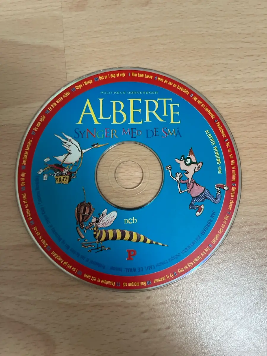 Alberte synger Okker Gokker Børne cd