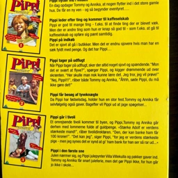 Pippi Langstrømpe 3- DVD sæt boks 3 dvd med Pippi i en boks
