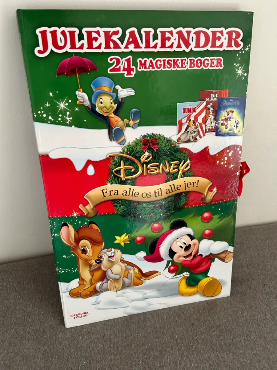 Disney fra alle os til alle jer Julekalender 24 små bøger