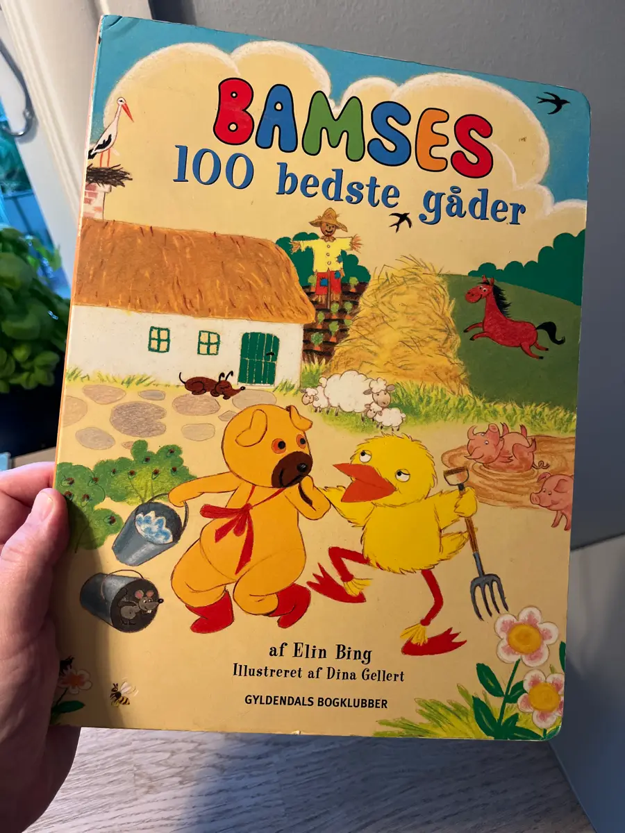 Bamses 100 bedste gåder Bog