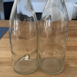 Ukendt Glas flasker