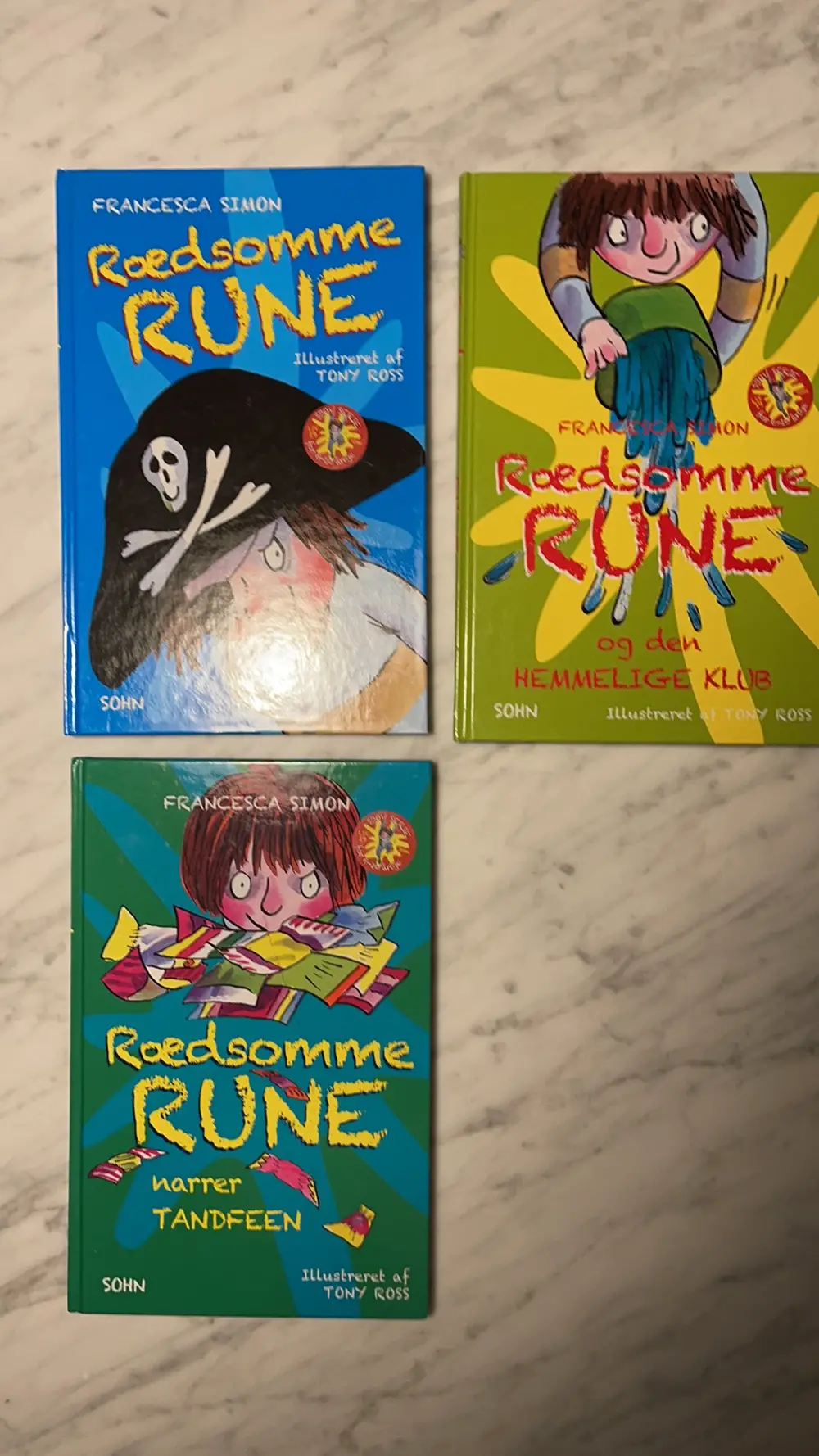 Rædsomme Rune 3 books