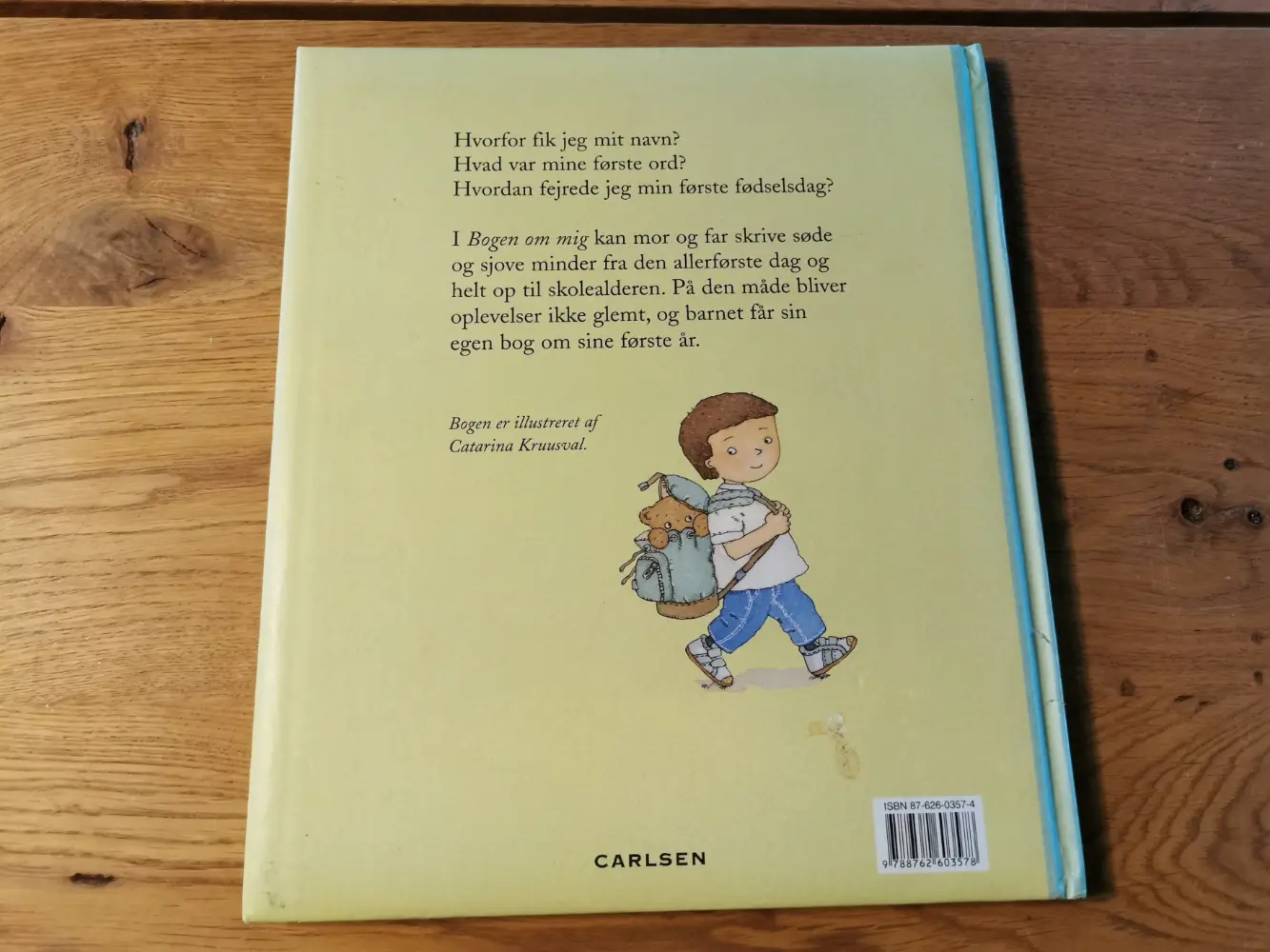 Bogen om mig - dreng Barnets bog