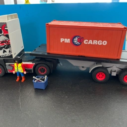 Playmobil Lastbil med godscontainer