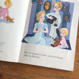 Disney Bog Peter Pan og Wendy
