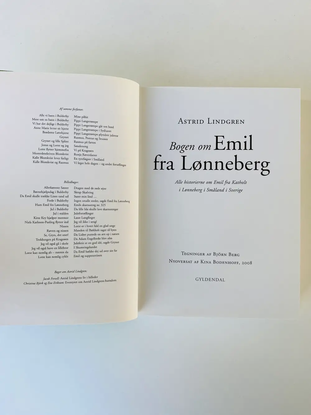 Bogen om Emil fra Lønneberg Emil fra Lønneberg/klassiker