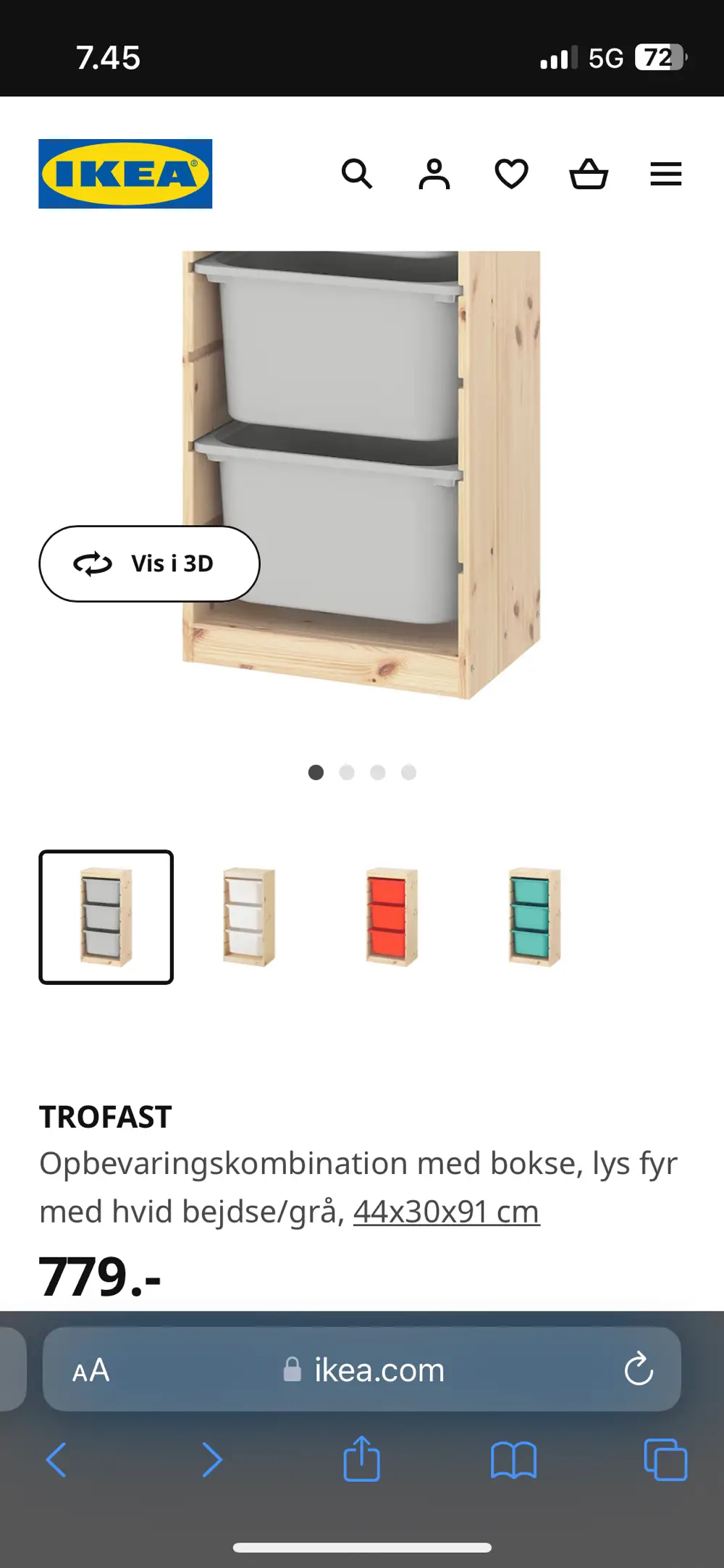 IKEA Legetøjsopbevaring