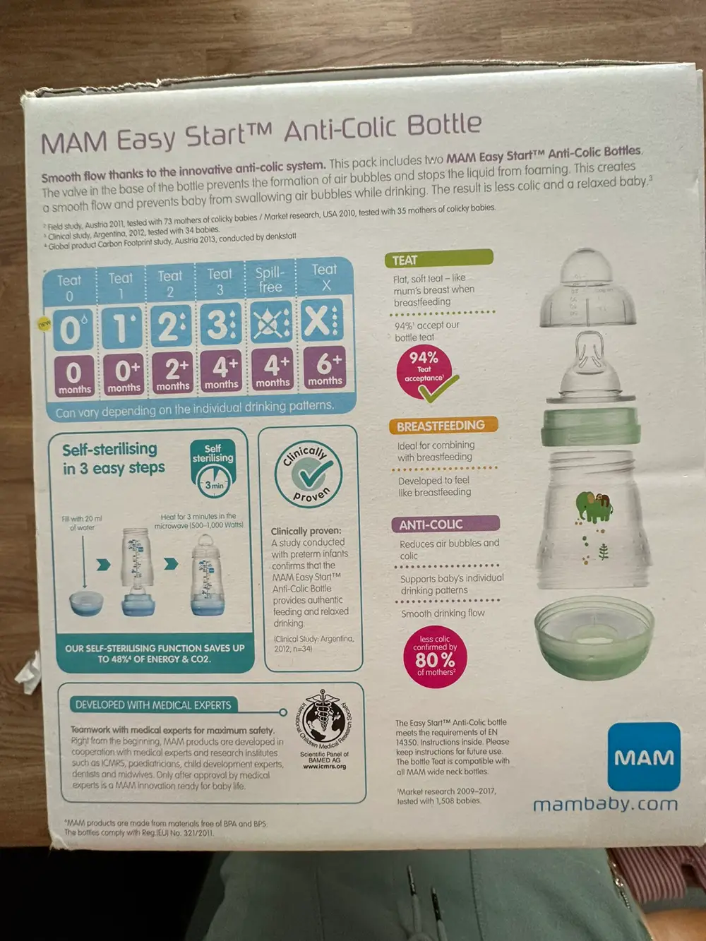 MAM 2in1 double breastpump