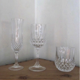 Vintage Krystal wiskeyglas